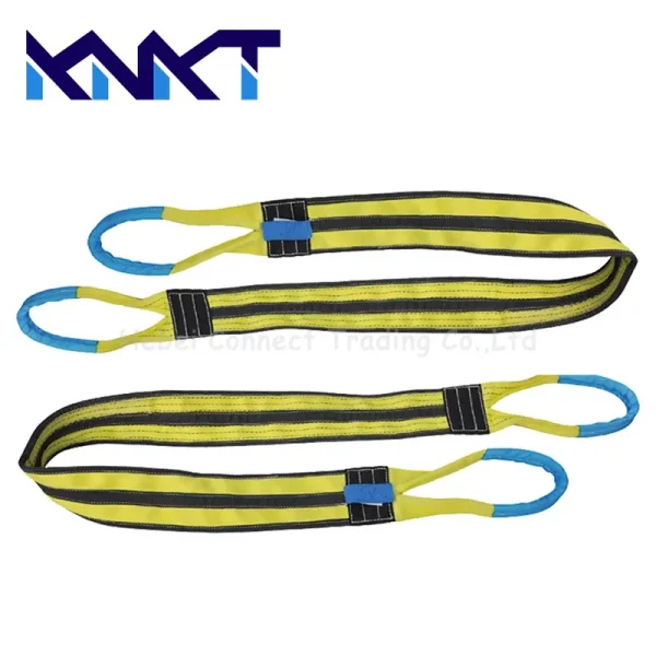 web sling flat eye, Continuous Eye Wide Nylon Lifting Sling,wide body heavy duty basket web sling,Flat Web Slings, High-Quality Synthetic Slings