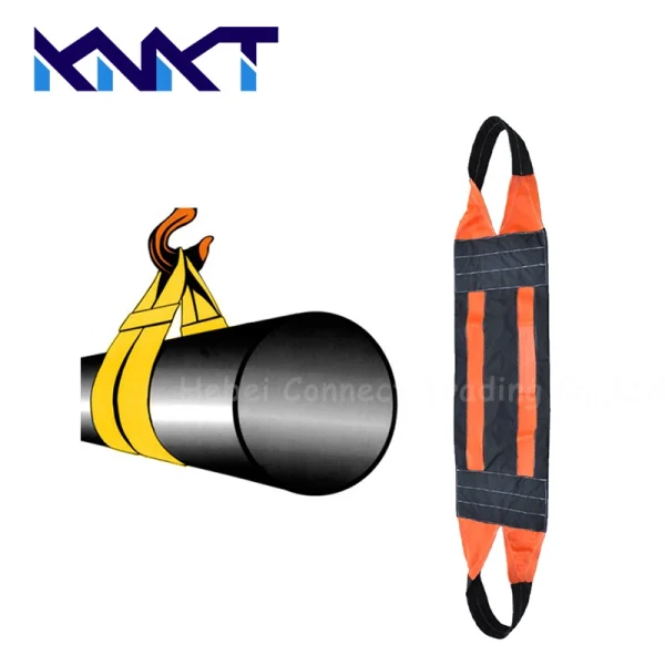 basket web slings, wide body cargo lift sling, wide body webbing sling, wide lift web slings