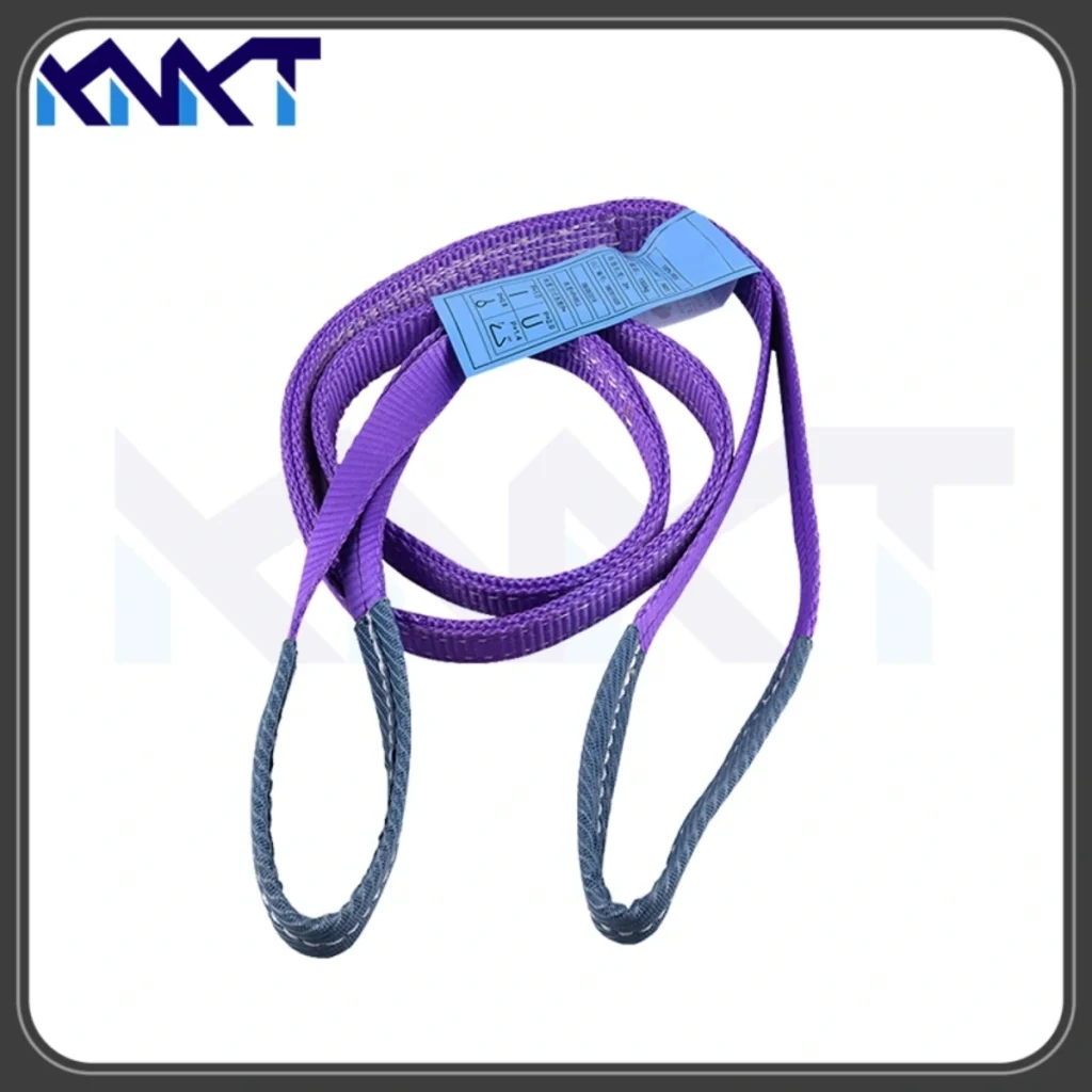 web Slings: Flexible materials (e.g., fabric or metal) used to lift objects